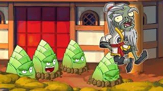 Бамбуковый массаж для зомби. РАСТЕНИЯ против ЗОМБИ 2 или PLANTS vs ZOMBIES 2. Серия 236