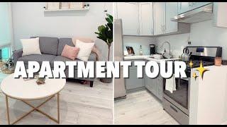 1.6K STUDIO APARTMENT TOUR in LA | Minimalist Modern Glam