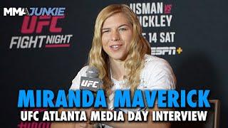 Miranda Maverick expects fireworks with recent training partner Rose Namajunas | UFC Atlanta