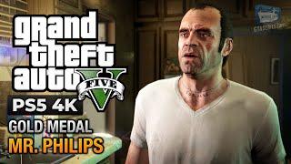 GTA 5 PS5 - Mission #19 - Mr. Philips [Gold Medal Guide - 4K 60fps]