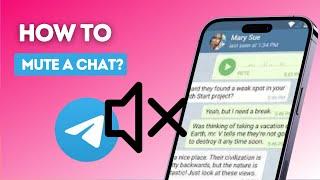 How to mute a chat on Telegram?