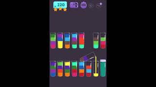 Cups - Water Sort Puzzle Level 220 ⭐️⭐️⭐️