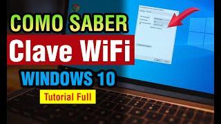 Como saber la contraseña de mi WiFi de mi pc Windows 10 2024