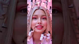 Alice como una niña Barbie y su rutina matutina #shorts #barbie #alice