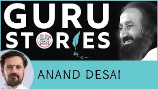 Gurustories with Anand Desai ji @gurudev @artofliving-official