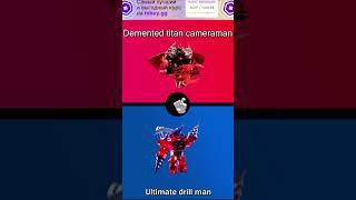 demented titan vs ultimate drill #роблокс #туалеттовердефенс #юниты