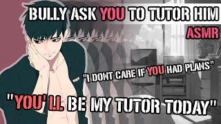 Bully Wants You To Tutor Him At Home [M4A] [Comfort] [Boyfriend ASMR] [Tsundere] [Kissing]