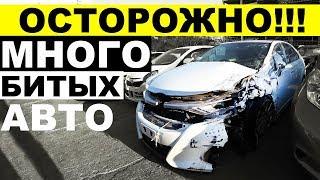 МНОГО БИТЫХ АВТО В ПОРТУ! ОСТОРОЖНО! СМОТРЕТЬ ДО КОНЦА!