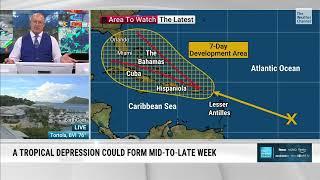 50/50 Odds Of Tropical Development In The Atlantic