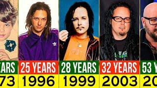 Jonathan Davis of Korn Transformation From 2 to 53 Years Old