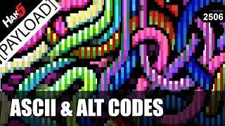 Keystroke Injecting ANSI Art with ALT CODES - Hak5 2506