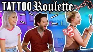 Tattoo Roulette (Game Show!) ep. 5 - Romeo Lacoste, Funny Tattoo, Eating Bugs