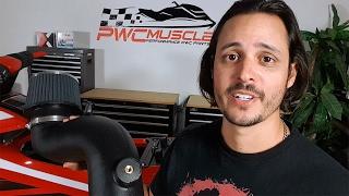 Yamaha GP1800 Air Intake and Ribbon Delete Install - Presented by PWCMuscle