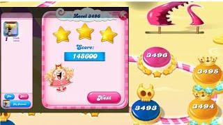 Candy crush saga level 3496 very interesting #candycrush #candycrushfanclub @Candy Crush fan club