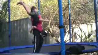 Awesome Trampoline Wrestling 3