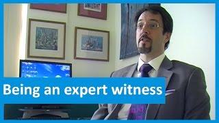 Being an expert witness