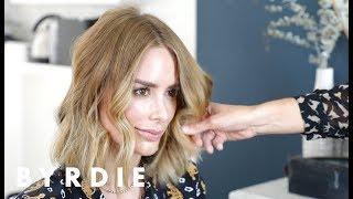 Soft-Waves Hair Tutorial With Kristen Shaw and Anine Bing | Byrdie