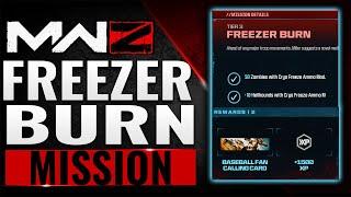 MW3 Zombies FREEZER BURN Mission - Slow Down 10 Hellhounds with Cryo Freeze, Cryo Freeze Location