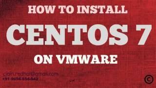 How to install Centos 7 on VMware Worstation 11 Explained --Hindi Ver.