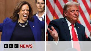 US election: Kamala Harris and Donald Trump target swing states in southwest | BBC News