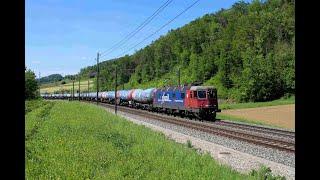 Trafic ferroviaire à Tecknau