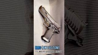 EMG (AW Custom) TTI John Wick 4 PIT VIPER GBB Airsoft Pistol (Blackout, Semi Auto ver.)