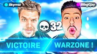 PREMIÈRE FOIS AVEC SKYRROZ SUR WARZONE ET JE DÉTRUIT LE LOBBY   ( Fara & Milano)