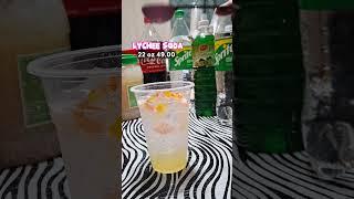 lychee fruit soda business #soda #palamig #allaboutmomme #drinks #shortvlog #shortvideo #shorts