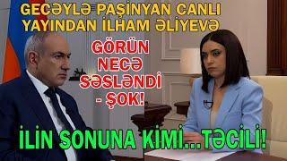 Paşinyan canlı yayından Bakıya səsləndi - "Mən söz verirəm ki ilin sonuna kimi..."