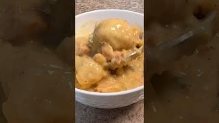 Crockpot Chicken and Dumplings. #cooking #dinner #chicken #dumplings #slowcooker #recipe #fyp