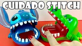 Não Aperte o Dente Errado Do STITCH! Tia Flá X Produção