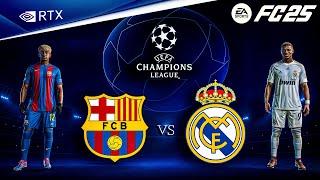 FC 25 - Barcelona vs Real Madrid Ft. Ronaldo, Messi, | UEFA Champions League Final | PC™ [4K60]