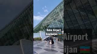 Heydar Aliv International Airport/Baku/Azerbaijan #travel #flametowers #baku #azerbaijan #travellife