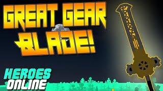 [NEW CODE!] HOW TO GET GREAT GEAR BLADE!? | HEROES ONLINE | SEASON 4 UPDATE!