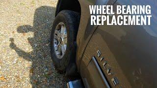 How to replace a wheel bearing hub assembly - 2012 Chevrolet Silverado wheel bearing replacement.