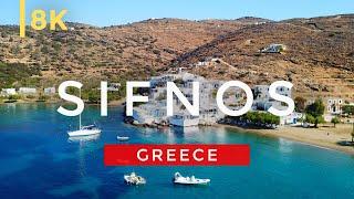 Explore Sifnos! The most Underrated Stunning Island in Greece in 8K