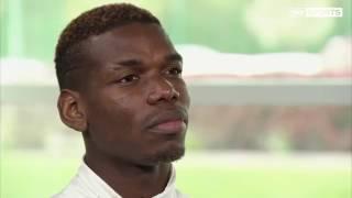 Paul Pogba on N'Golo Kante Full Interview   Man United vs Chelsea360p