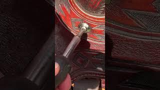 Turn a Screw  in a Saddle  Clean your Western Saddle  Farmwork 