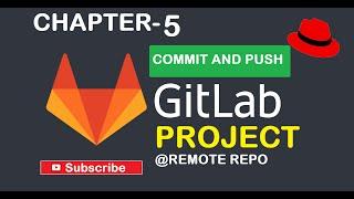 commit and push code in gitlab remote repo using eclipse