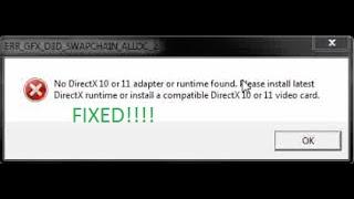 How to fix Error ERR GFX DRD INIT 2022 Easy