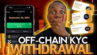 Hamster Kombat Withdrawal: CLAIM $HMSTR To Binance & Bybit Now! || OFF-CHAIN Withdrawal Has Began!