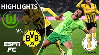  EXTRA TIME THRILLER  Wolfsburg vs. Borussia Dortmund | German Cup Highlights | ESPN FC