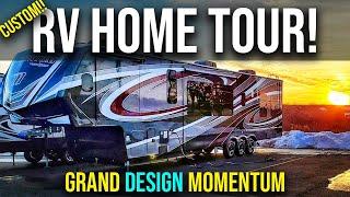 2021 Grand Design Momentum 399THR // Tour our CUSTOM Home!