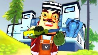 СОСЕД-ТЮРЕМЩИК ЗАВЕЛ НАС В УЖАСНУЮ ТЮРЬМУ! - ПРИВЕТ СОСЕД В SCRAP MECHANIC ( Hello Neighbor )