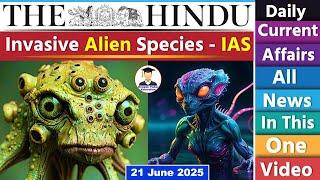 21 June 2025 | The Hindu Newspaper Analysis | 21 June Current Affairs Today | Editorial Analysis