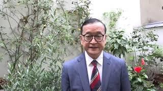 Sam Rainsy's appeal in English to the international community