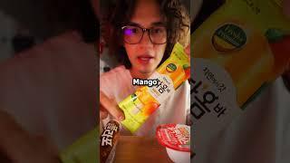 day 8 ONLY eating korean ice cream!! #asmr #food #coveniencestore #asmrfood