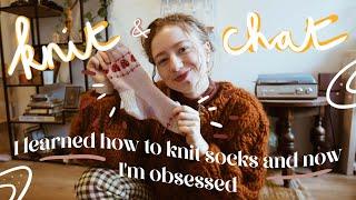 Knit a pair of socks with me | Knit & Chat