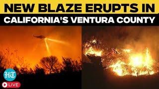 California Wildfires LIVE: New Blaze ‘Auto Fire’ Erupts In Ventura County | Los Angeles Wildfires