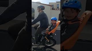 Is taking your kid to school on an ebike the best? Head to the channel to see #ebike #radpowerbikes